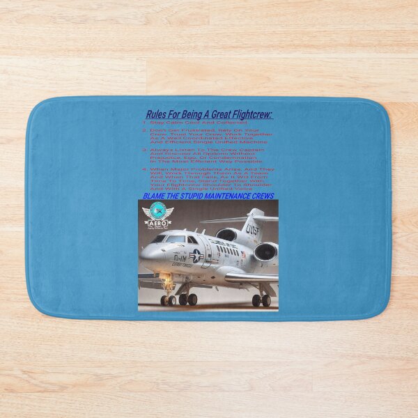 Item preview, Hall-O-Gram Creations Aero Rules For Being A Great Flightcrew  designed and sold by Hall-O-Gram.