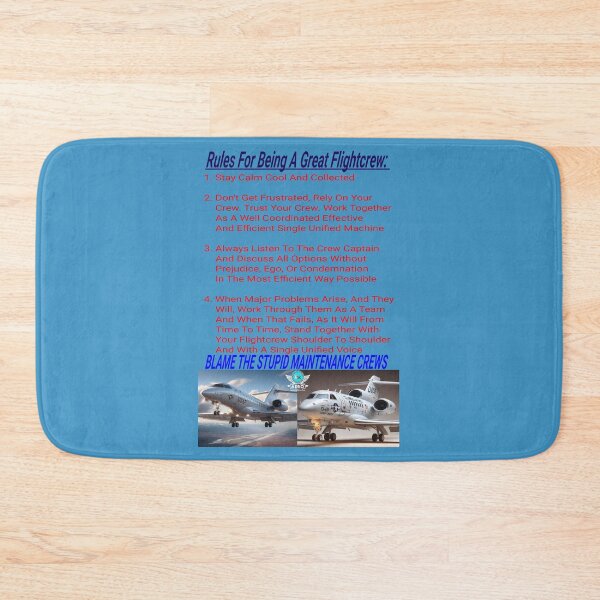 Item preview, Hall-O-Gram Creations Aero Rules For Being A Great Flightcrew V2 designed and sold by Hall-O-Gram.