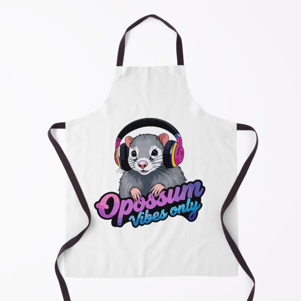 Item preview, Opossum with Headphones - Opossum Vibes Only designed and sold by MaateoDesign.