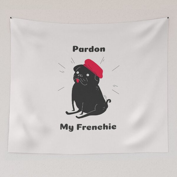 Item preview, Pardon My Frenchie Frenchie Pug Frug  designed and sold by SvenJ94.