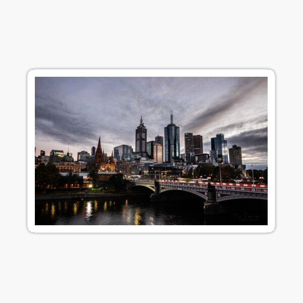 Item preview, Melbourne at Daybreak designed and sold by Bj-Elliott.