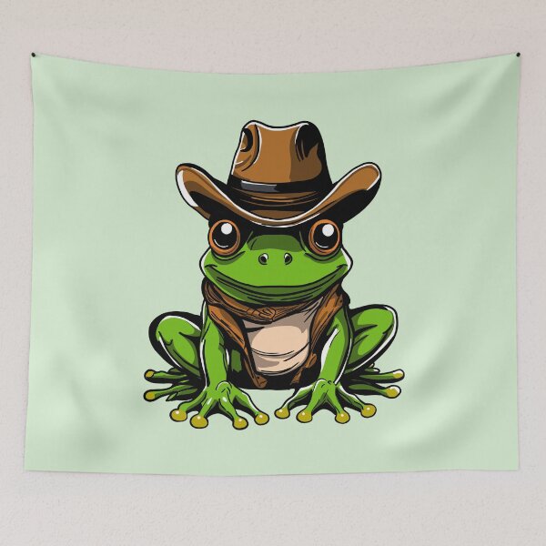 Item preview, Yeehaw Frog designed and sold by Aksh Pathania.