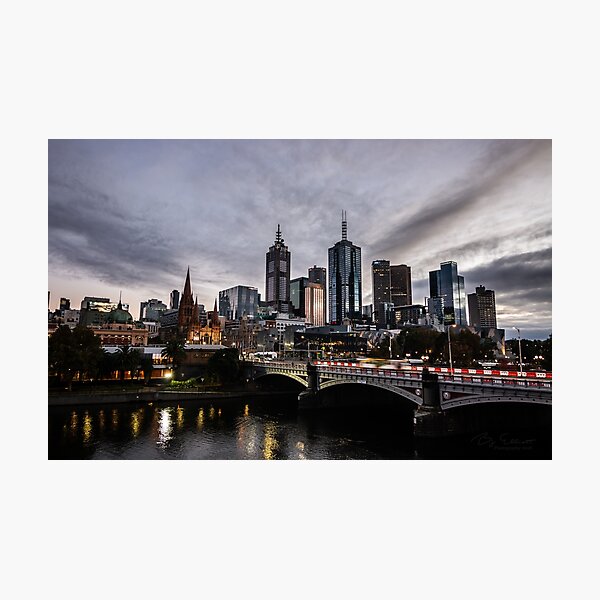Item preview, Melbourne at Daybreak designed and sold by Bj-Elliott.