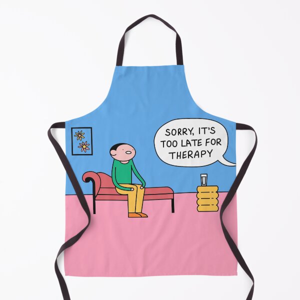 Item preview, To late for therapy designed and sold by ArtsyOuch.