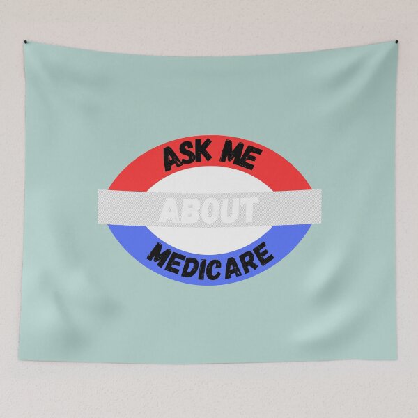 Item preview, Ask me about medicare classic t-shirt designed and sold by DarBYZimb.