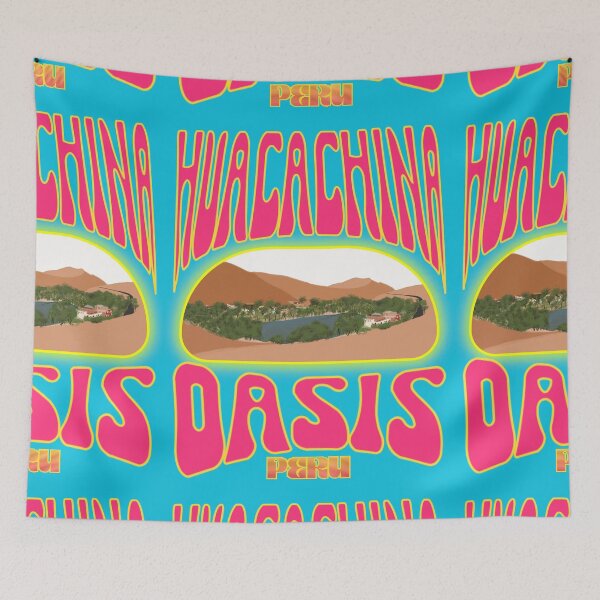Item preview, Huacachina Oasis Retro designed and sold by Holly Krill.
