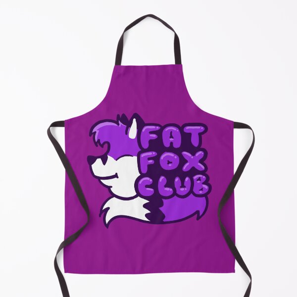 Artikelvorschau, Fat Fox Club (Pflaumenlila) entworfen und verkauft von softfoxxo.