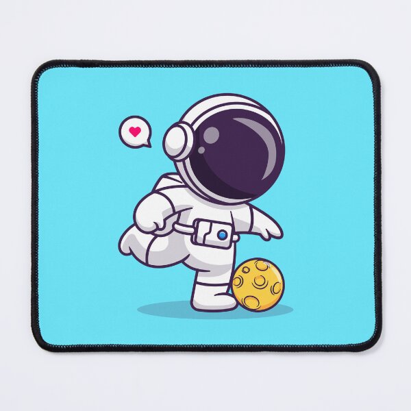 Item preview, Astronaut Playing Soccer with a Moon-Ball designed and sold by ahdsalama96.