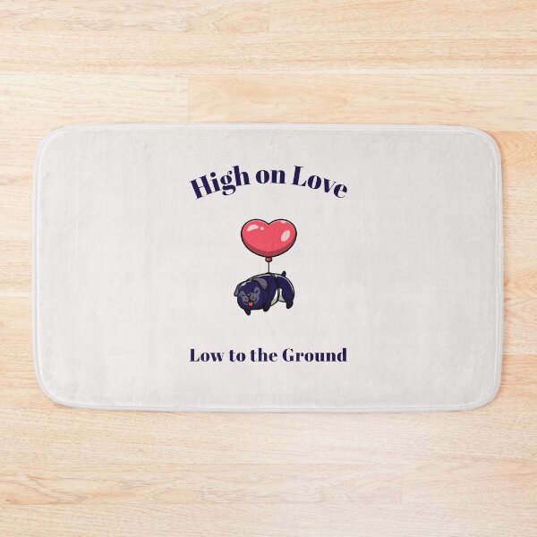 Item preview, High on Love Low to the Ground Flying Pug designed and sold by SvenJ94.