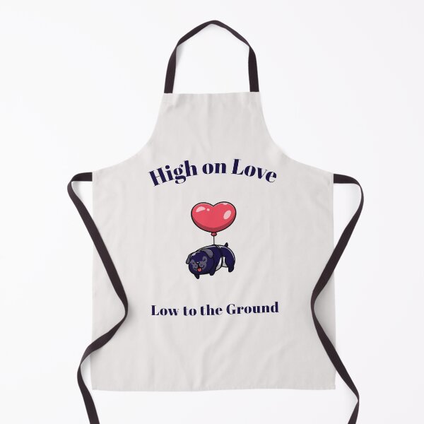 Item preview, High on Love Low to the Ground Flying Pug designed and sold by SvenJ94.