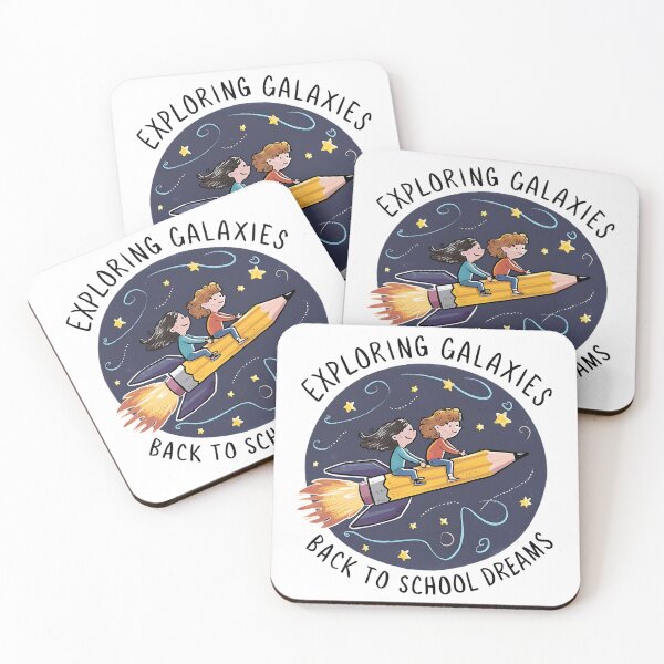 Item preview, Exploring galaxies back to school dreams designed and sold by Haji  Kamora.