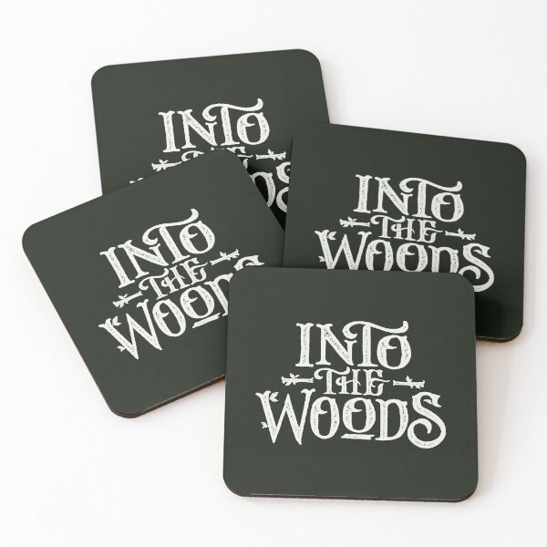 Item preview, Into the Woods Vintage Light Text designed and sold by wolfkin-design.