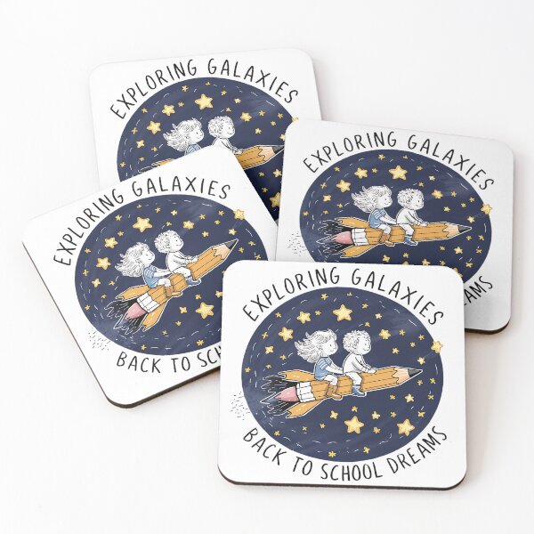 Item preview, Exploring galaxies back to school dreams designed and sold by Haji  Kamora.