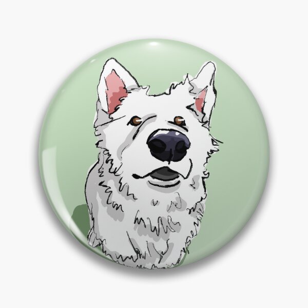 Artikelvorschau, Weißer Schäferhund entworfen und verkauft von TheRetroE.