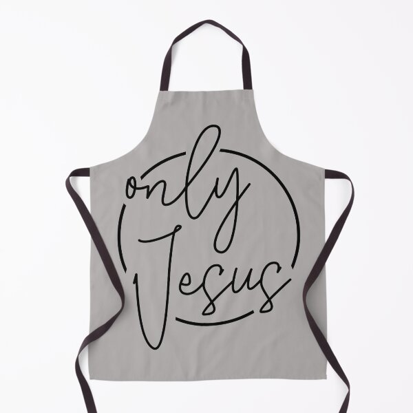 Item preview, Only Jesus Phrase Christian Content-Inspirational Christian Phrase Design designed and sold by Biblical-Life.