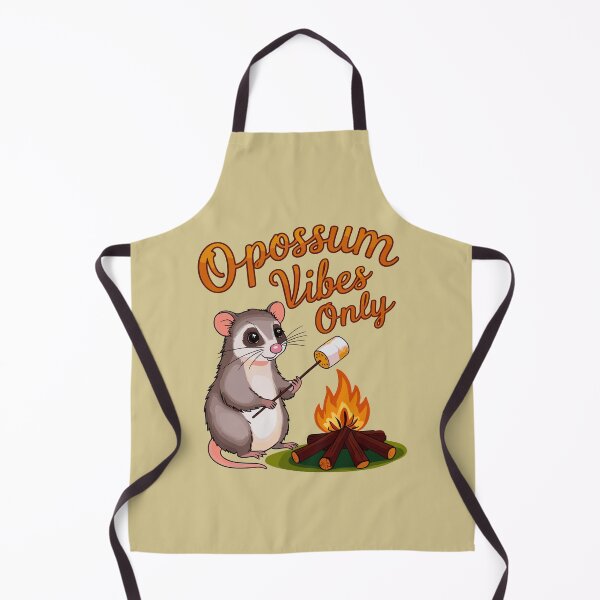 Item preview, Opossum with Marshmallow - Opossum Vibes Only designed and sold by MaateoDesign.