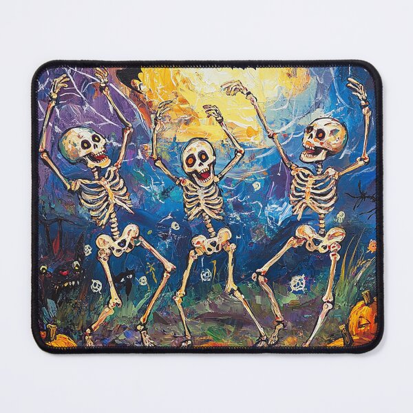 Item preview, Halloween Dance,Three Skeletons Having Fun designed and sold by BigDigital.