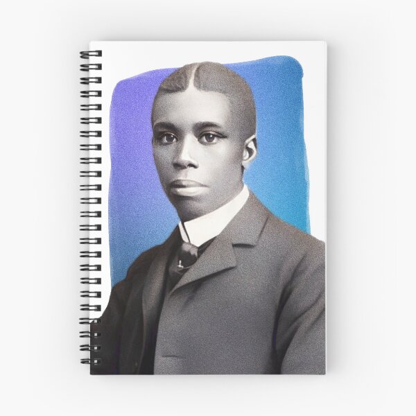 Item preview, American Poet Paul Laurence Dunbar - blue - illustration  designed and sold by Litstoy.