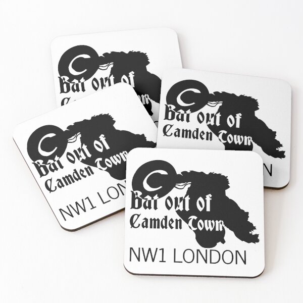 Item preview, NW1 Bat out of Camden Town designed and sold by Londonation.