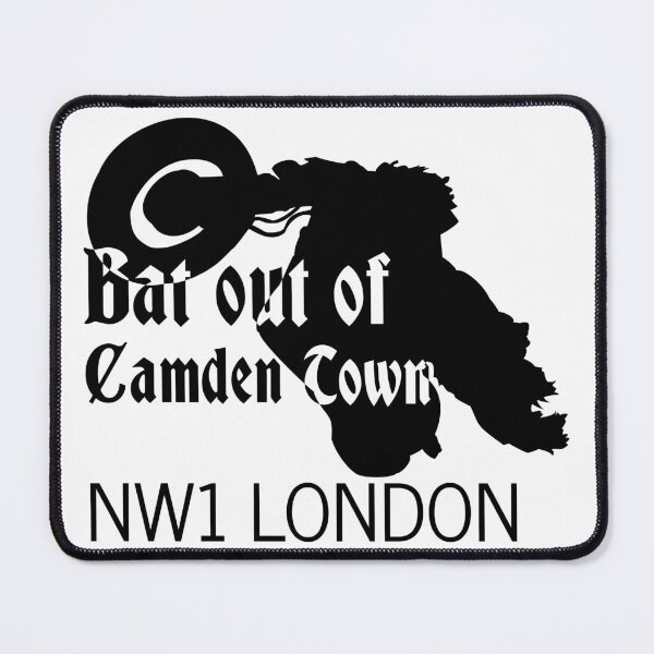 Item preview, NW1 Bat out of Camden Town designed and sold by Londonation.
