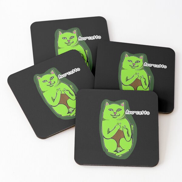 Item preview, avo catto designed and sold by Zia’s stronke armzz.