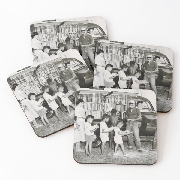 Item preview, Vintage African American Children Reading designed and sold by sourceoflife.