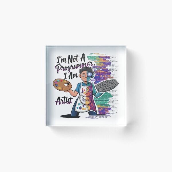 Item preview, I'm Not A Programmer I Am Artist designed and sold by Situstshirts.