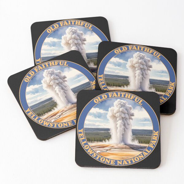 Artikelvorschau, Old Faithful Geysir Yellowstone Nationalpark entworfen und verkauft von NPStudio.