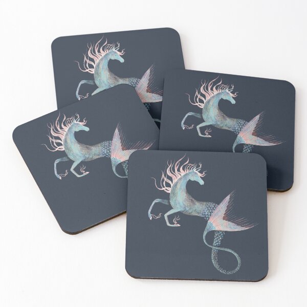Item preview, Kelpie, a creature from the Celtic tales designed and sold by Rebecca Reck Art.