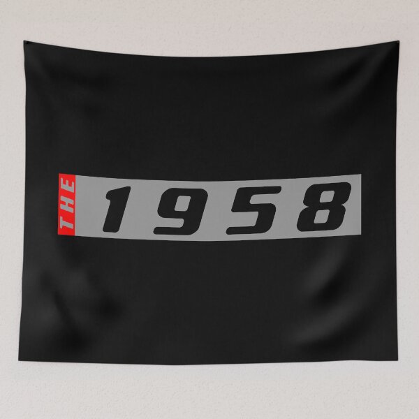 Item preview, 1958 | Born in 1958 | 1958 Birthday t-shirt designed and sold by RedCircleArt.