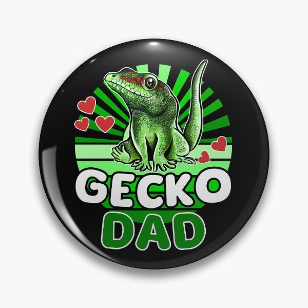 Item preview, Cute Giant Day Gecko Dad designed and sold by BeataY6Art.