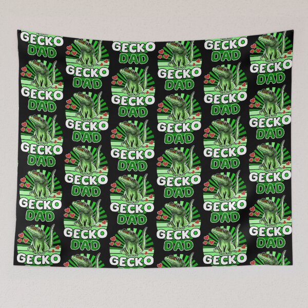 Item preview, Cute Giant Day Gecko Dad designed and sold by BeataY6Art.