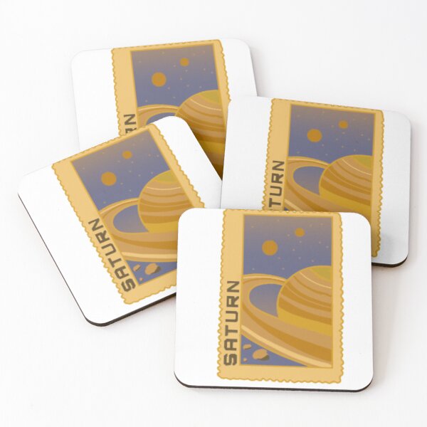 Item preview, Saturn Postage Stamp designed and sold by 3vergreen Designs .