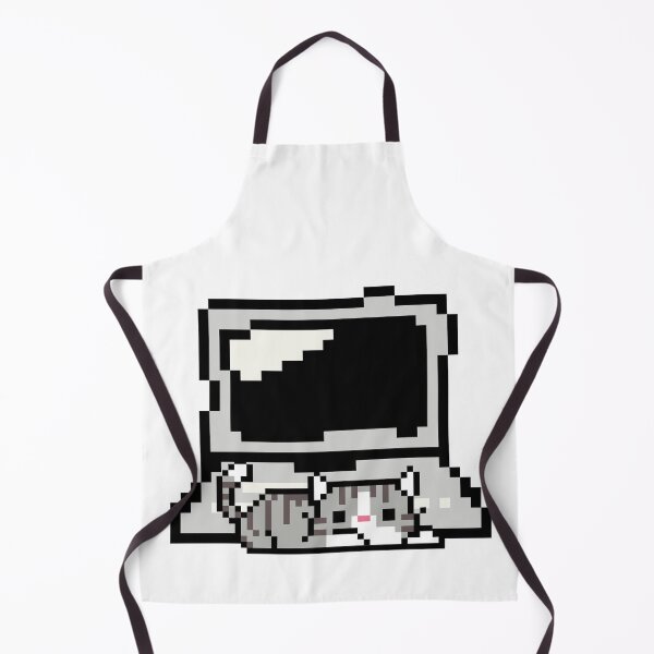 Item preview, Pixel Art Cat - Work from Home Humor - Cozy Gamer Vibes designed and sold by GoblinBoutique.