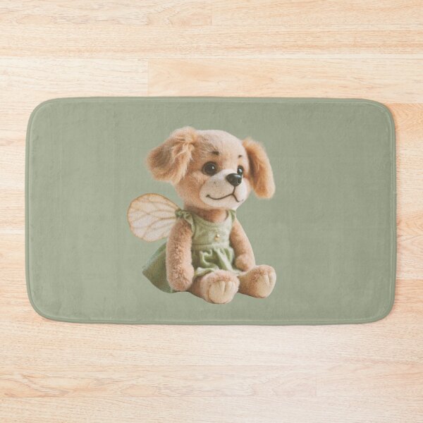 Item preview, Fairy girly dog peluche plush puppy fairycore retro aesthetic - baby feminine puppet  designed and sold by Fantasy Cache.