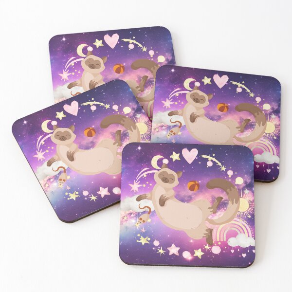 Item preview, Mystical Cat Sleeping Space Kitty designed and sold by WildWoodlandWitch.