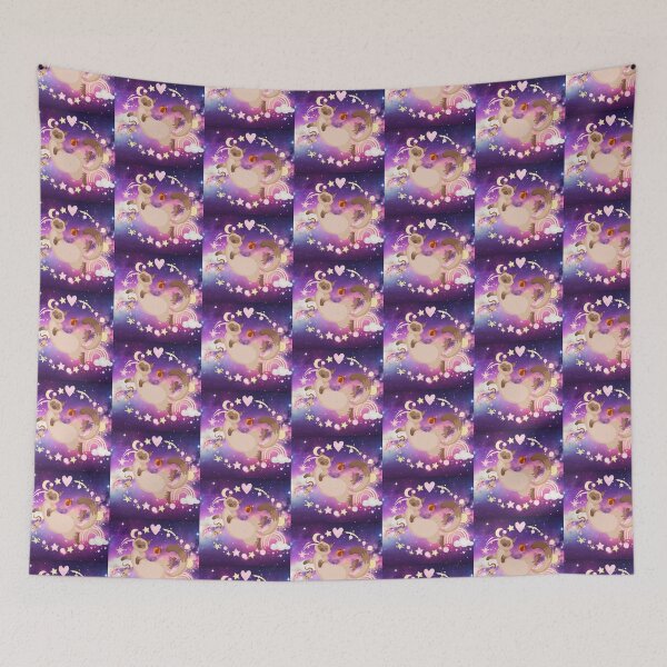 Item preview, Mystical Cat Sleeping Space Kitty designed and sold by WildWoodlandWitch.