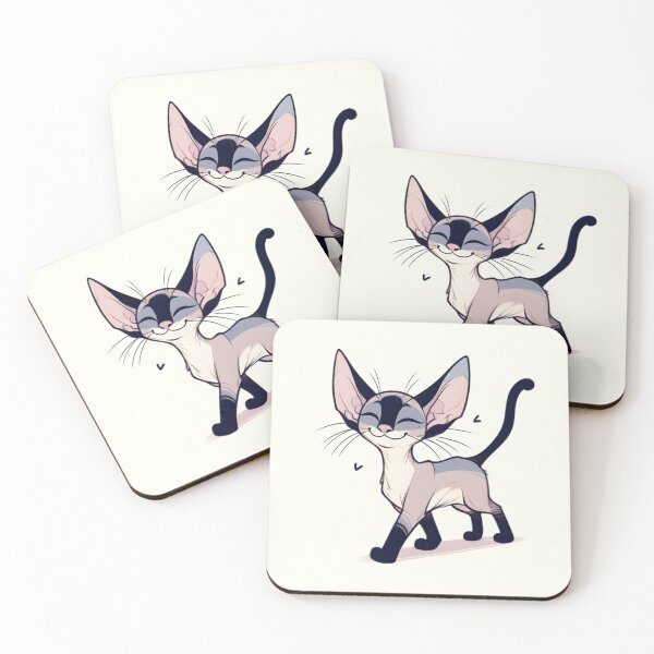 Item preview, Cute oriental cat designed and sold by Anna Halasek.