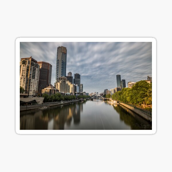Item preview, River Yarra, Melbourne. Australia designed and sold by Bj-Elliott.