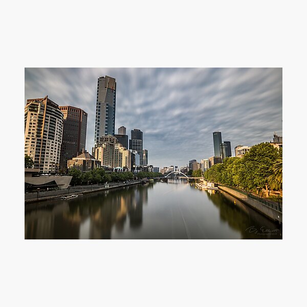Item preview, River Yarra, Melbourne. Australia designed and sold by Bj-Elliott.