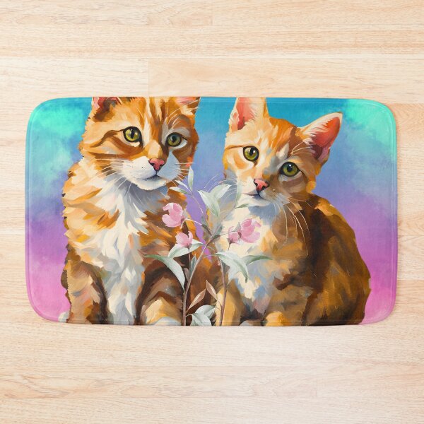 Item preview, Cute Cats Bloomington designed and sold by Modern-Tropical.
