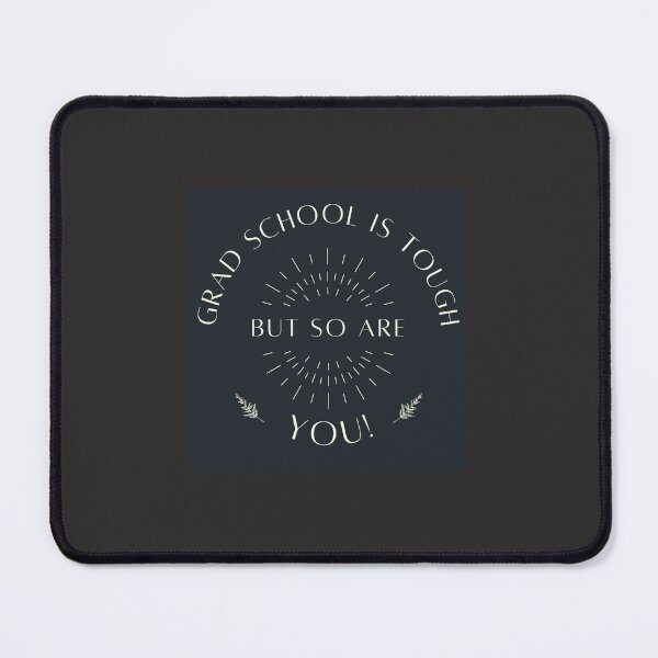 Item preview, Grad school is tough square sticker designed and sold by KristaaQuinn.