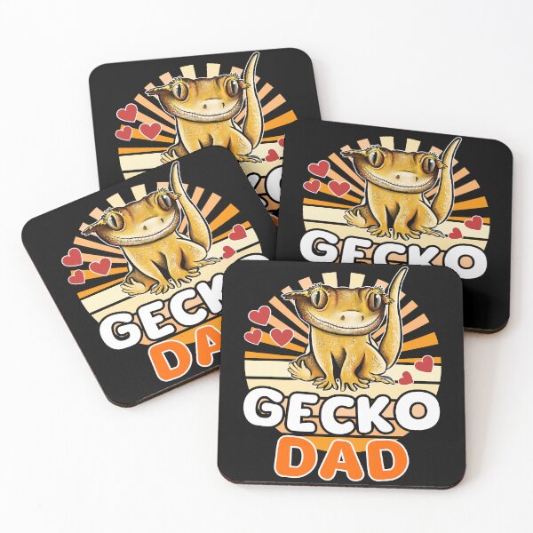 Item preview, Cute Crested Gecko Dad designed and sold by BeataY6Art.