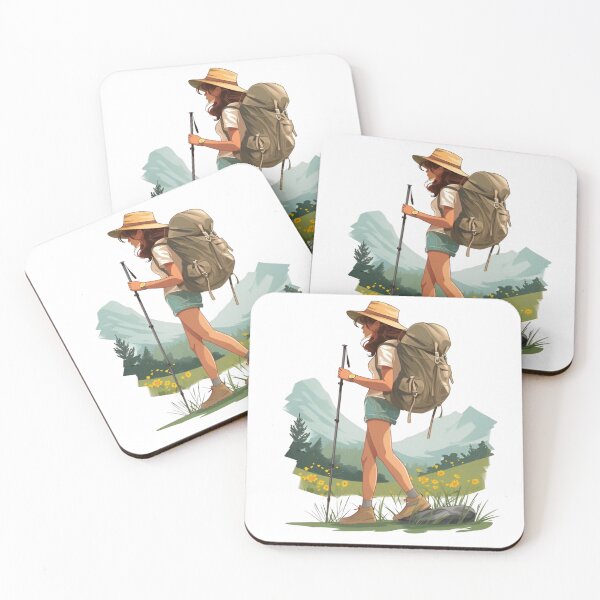 Item preview, Woman Hiking Through Meadow  designed and sold by KSimpson838.