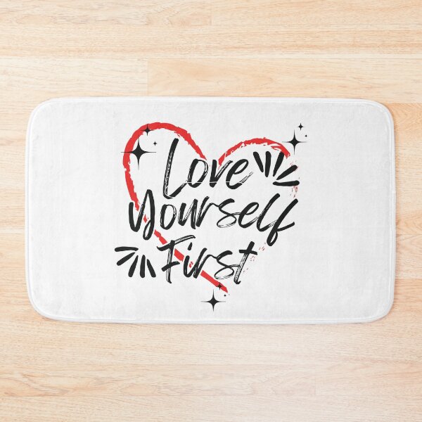 Item preview, Love Yourself First - Self-Care and Self-Love Empowerment designed and sold by Dmetalx Art Apparel.
