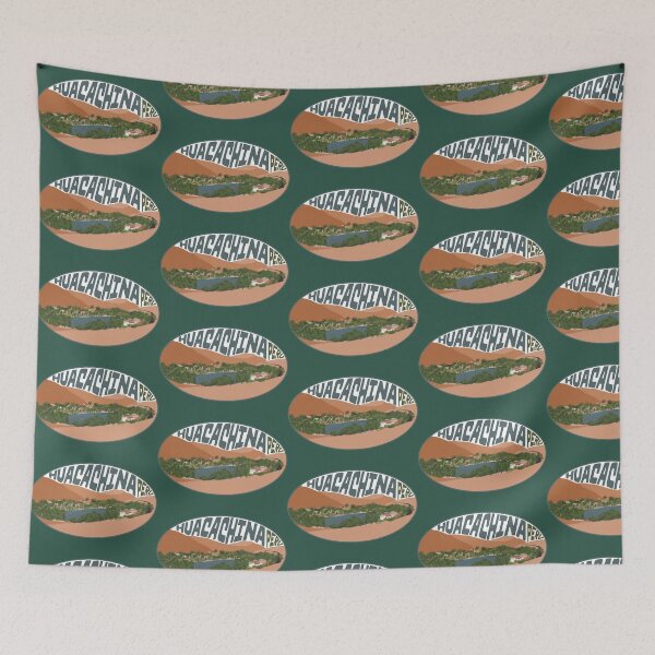 Item preview, Huacahina Oasis Oval designed and sold by Holly Krill.