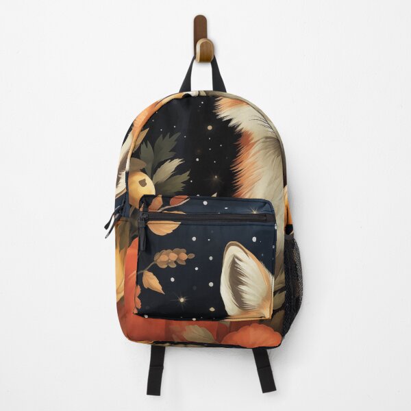 Item preview, Fox in Starry Pumpkin Patch designed and sold by KimmerPotts.