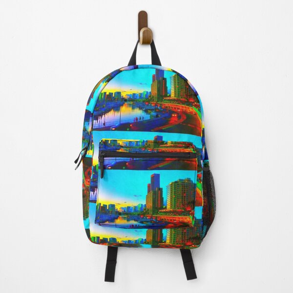 Item preview, Ilikai sunset over the Ala Wai Marina II designed and sold by R-F-B.