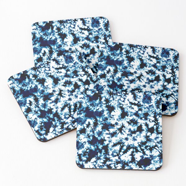 Item preview, Blue White Tie-Dye Mosaic designed and sold by New Texas Republic.