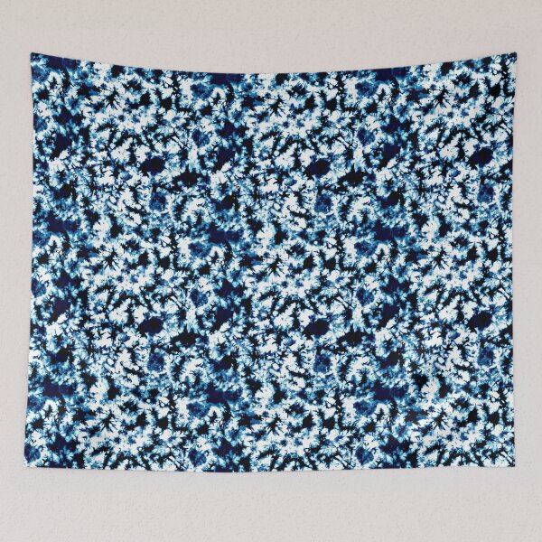 Item preview, Blue White Tie-Dye Mosaic designed and sold by New Texas Republic.